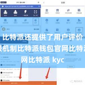 比特派还提供了用户评价和举报机制比特派钱包官网比特派 kyc