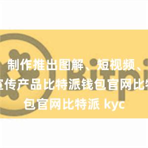 制作推出图解、短视频、动漫等宣传产品比特派钱包官网比特派 kyc