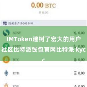 IMToken建树了宏大的用户社区比特派钱包官网比特派 kyc